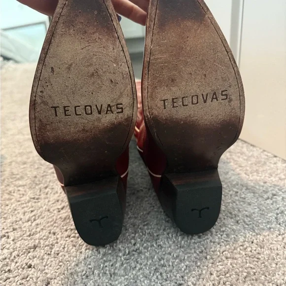 Tecovas Annie Scarlet Western Boots - Picture 8 of 11